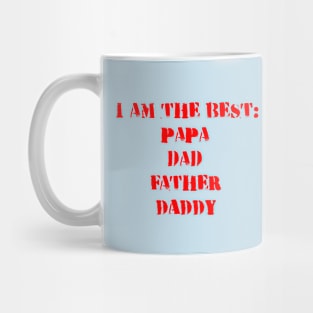 Papa Fathers Day Mug